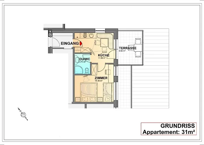 Apartamento Kreuzspitz Vent